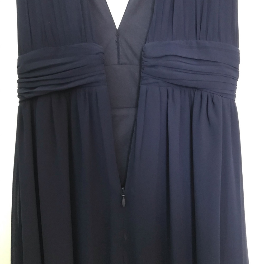 Lulus heavenly hues navy blue maxi dress